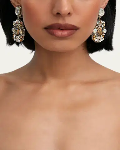 Ranjana Khan The Veloria Cluster Earrings | Thumbnail 2 Ranjana Khan The Veloria Cluster Earrings | Thumbnail 2