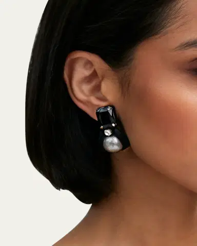 Ranjana Khan The Audrey Statement Earrings | Thumbnail 2 Ranjana Khan The Audrey Statement Earrings | Thumbnail 2