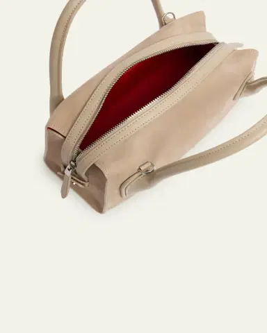 Christian Louboutin Venus Mini Top-Handle Bag in Nubuck Leather | Thumbnail 3 Christian Louboutin Venus Mini Top-Handle Bag in Nubuck Leather | Thumbnail 3