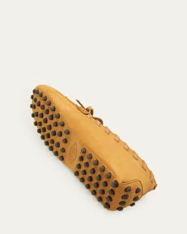 Tod's Gommino Whipstitch Suede Driver Loafers | Thumbnail 5 Tod's Gommino Whipstitch Suede Driver Loafers | Thumbnail 5