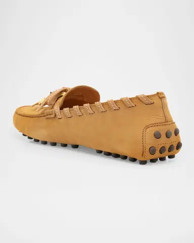 Tod's Gommino Whipstitch Suede Driver Loafers | Thumbnail 8 Tod's Gommino Whipstitch Suede Driver Loafers | Thumbnail 8