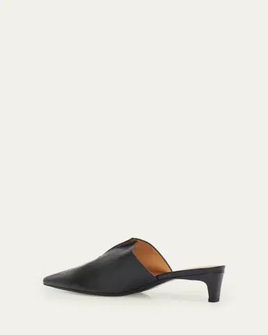 Tod's 40mm Nappa Leather Kitten-Heel Mules | Thumbnail 4 Tod's 40mm Nappa Leather Kitten-Heel Mules | Thumbnail 4