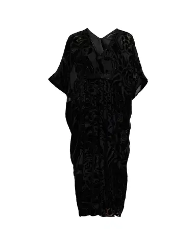Natori Nouveau Velvet Beaded Burnout Caftan | Thumbnail 1 Natori Nouveau Velvet Beaded Burnout Caftan | Thumbnail 1
