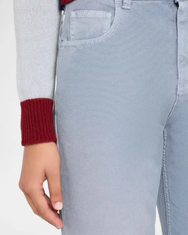 Marni Compact Cotton Canvas Straight-Leg Crop Pants | Thumbnail 9 Marni Compact Cotton Canvas Straight-Leg Crop Pants | Thumbnail 9