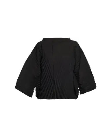 Issey Miyake Wave Pleats Oversized Top | Thumbnail 1 Issey Miyake Wave Pleats Oversized Top | Thumbnail 1