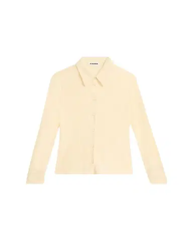 Jil Sander Openwork Cotton Knit Shirt | Thumbnail 1 Jil Sander Openwork Cotton Knit Shirt | Thumbnail 1