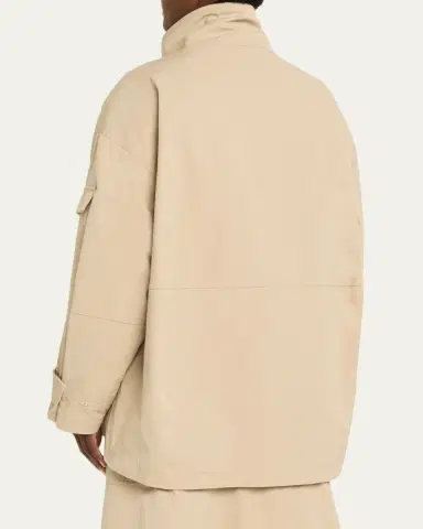 Plan C Oversized Nylon Utility Jacket | Thumbnail 3 Plan C Oversized Nylon Utility Jacket | Thumbnail 3