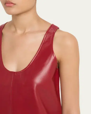 AEXAE Leather Tank Top | Thumbnail 5 AEXAE Leather Tank Top | Thumbnail 5