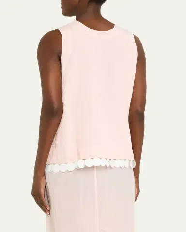 Plan C Dot-Sequined Split Tank Top | Thumbnail 3 Plan C Dot-Sequined Split Tank Top | Thumbnail 3