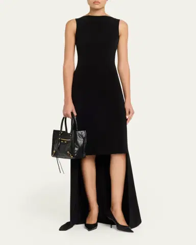 Balenciaga Arena Crinkled Leather Top-Handle Bag | Thumbnail 5 Balenciaga Arena Crinkled Leather Top-Handle Bag | Thumbnail 5