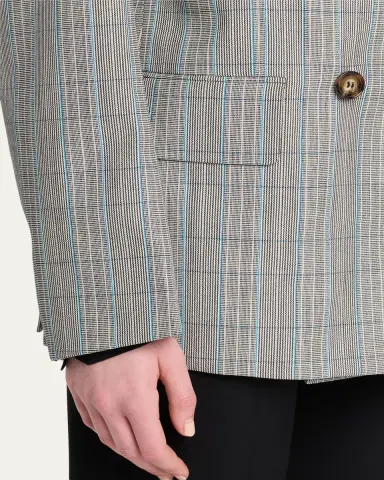 Victoria Beckham Double-Breasted Wool Jacket | Thumbnail 5 Victoria Beckham Double-Breasted Wool Jacket | Thumbnail 5