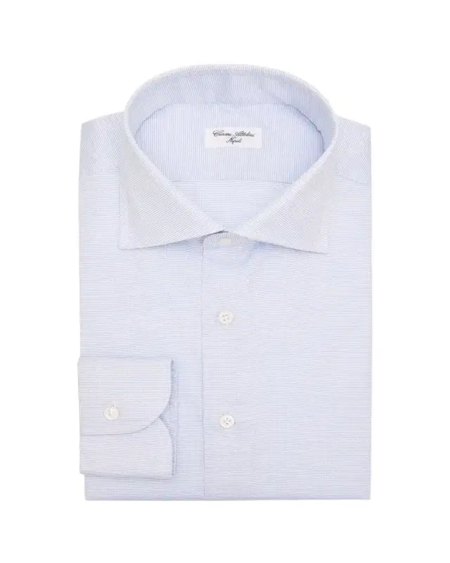Men's Micro-Dot Cotton Dress Shirt Men's Micro-Dot Cotton Dress Shirt
