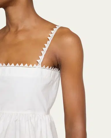 Jacquemus Sharktooth Trim Peplum-Hem Top | Thumbnail 5 Jacquemus Sharktooth Trim Peplum-Hem Top | Thumbnail 5