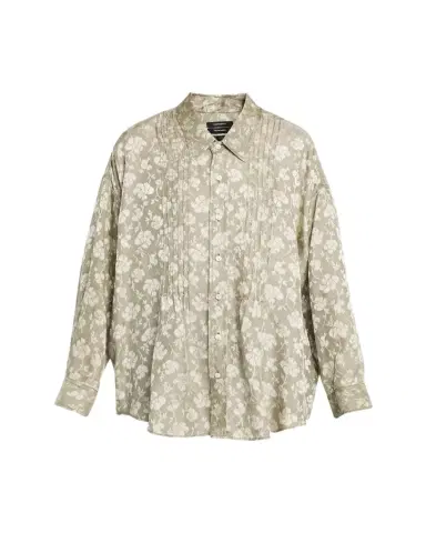 R13 Floral Pintuck Long-Sleeve Shirt | Thumbnail 1 R13 Floral Pintuck Long-Sleeve Shirt | Thumbnail 1