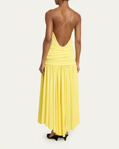 Jacquemus The Abiha Draped Dress | Thumbnail 3 Jacquemus The Abiha Draped Dress | Thumbnail 3
