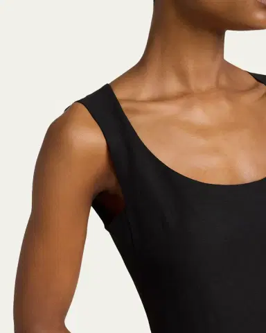 Jacquemus Scoop-Neck Linen Midi Dress | Thumbnail 20 Jacquemus Scoop-Neck Linen Midi Dress | Thumbnail 20