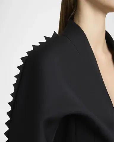 Jacquemus Tailored Shark Tooth-Trim Blazer | Thumbnail 11 Jacquemus Tailored Shark Tooth-Trim Blazer | Thumbnail 11