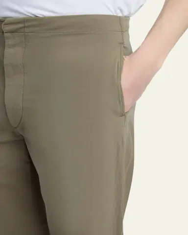The Row Men's Time Straight-Leg Cotton Canvas Pants | Thumbnail 5 The Row Men's Time Straight-Leg Cotton Canvas Pants | Thumbnail 5
