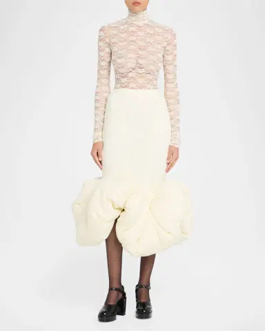Marc Jacobs Runway Stretch Lace Long-Sleeve Midi Mermaid Dress | Thumbnail 6 Marc Jacobs Runway Stretch Lace Long-Sleeve Midi Mermaid Dress | Thumbnail 6