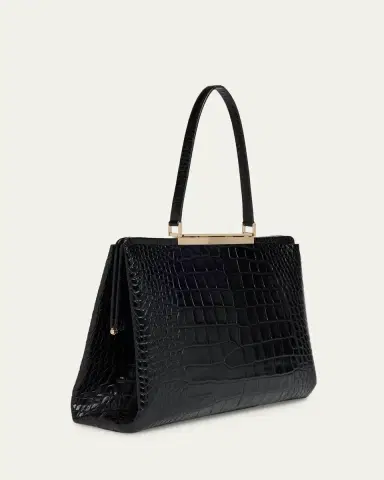 Tom Ford Patrick Croc-Embossed Leather Shoulder Bag | Thumbnail 3 Tom Ford Patrick Croc-Embossed Leather Shoulder Bag | Thumbnail 3