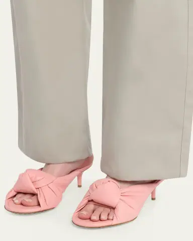 Bottega Veneta 35mm Cherry Knotted Leather Mule Sandals | Thumbnail 10 Bottega Veneta 35mm Cherry Knotted Leather Mule Sandals | Thumbnail 10