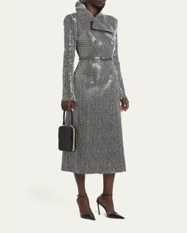 Tom Ford Frame Croc-Embossed Leather Vertical Clutch | Thumbnail 5 Tom Ford Frame Croc-Embossed Leather Vertical Clutch | Thumbnail 5