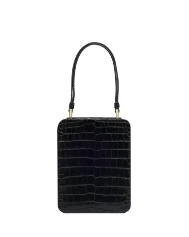 Tom Ford Frame Croc-Embossed Leather Vertical Clutch | Thumbnail 1 Tom Ford Frame Croc-Embossed Leather Vertical Clutch | Thumbnail 1