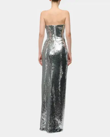 Gaurav Gupta Celeste Strapless Sequined Sculptural Gown | Thumbnail 7 Gaurav Gupta Celeste Strapless Sequined Sculptural Gown | Thumbnail 7
