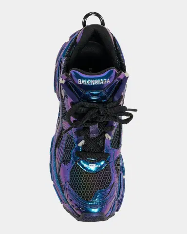 Balenciaga Men's Runner Iridescent Low-Top Sneakers | Thumbnail 5 Balenciaga Men's Runner Iridescent Low-Top Sneakers | Thumbnail 5