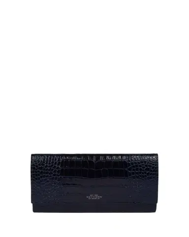 Smythson Marshall Mara Croc-Embossed Leather Travel Wallet | Thumbnail 1 Smythson Marshall Mara Croc-Embossed Leather Travel Wallet | Thumbnail 1