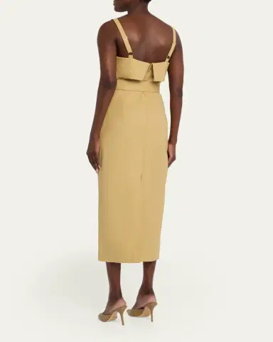 Toccin Theodora Belted Midi Dress | Thumbnail 3 Toccin Theodora Belted Midi Dress | Thumbnail 3
