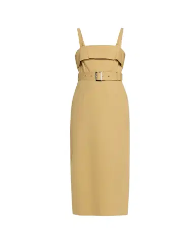 Toccin Theodora Belted Midi Dress | Thumbnail 1 Toccin Theodora Belted Midi Dress | Thumbnail 1