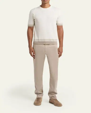 ZEGNA City Stretch Cotton-Linen Jeans | Thumbnail 2 ZEGNA City Stretch Cotton-Linen Jeans | Thumbnail 2