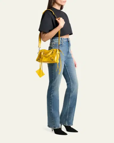Balenciaga Le City Mini Leather Top-Handle Bag | Thumbnail 5 Balenciaga Le City Mini Leather Top-Handle Bag | Thumbnail 5