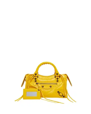Balenciaga Le City Mini Leather Top-Handle Bag | Thumbnail 1 Balenciaga Le City Mini Leather Top-Handle Bag | Thumbnail 1