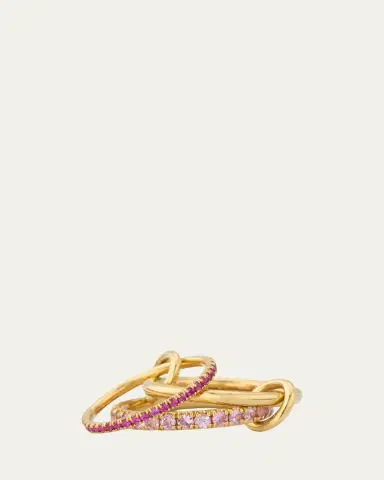 Spinelli Kilcollin Norah Rose 18K Yellow Gold Pink Sapphire Ring | Thumbnail 3 Spinelli Kilcollin Norah Rose 18K Yellow Gold Pink Sapphire Ring | Thumbnail 3