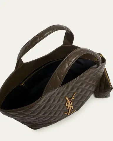 Saint Laurent Icare Medium Tote Bag in Lambskin Leather | Thumbnail 3 Saint Laurent Icare Medium Tote Bag in Lambskin Leather | Thumbnail 3