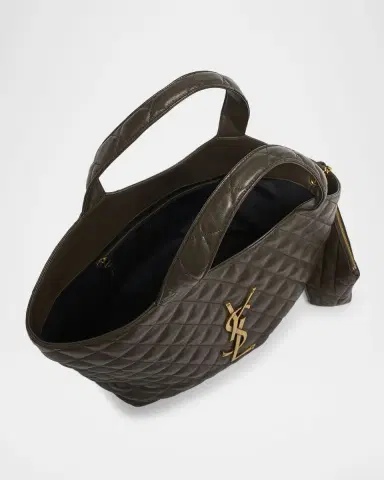 Saint Laurent Icare Medium Tote Bag in Lambskin Leather | Thumbnail 6 Saint Laurent Icare Medium Tote Bag in Lambskin Leather | Thumbnail 6