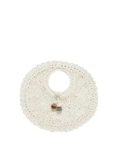 Jacquemus Le Petite Crochet Raffia Lace Top-Handle Bag | Thumbnail 1 Jacquemus Le Petite Crochet Raffia Lace Top-Handle Bag | Thumbnail 1