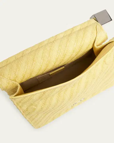 Jacquemus La Pochette Rond Carre Rolled Clutch Bag | Thumbnail 4 Jacquemus La Pochette Rond Carre Rolled Clutch Bag | Thumbnail 4