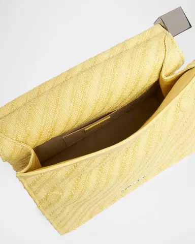 Jacquemus La Pochette Rond Carre Rolled Clutch Bag | Thumbnail 8 Jacquemus La Pochette Rond Carre Rolled Clutch Bag | Thumbnail 8