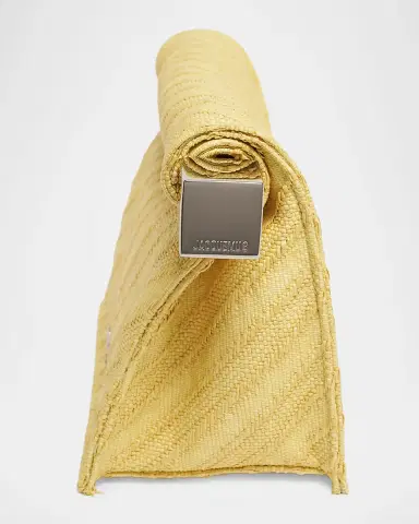 Jacquemus La Pochette Rond Carre Rolled Clutch Bag | Thumbnail 10 Jacquemus La Pochette Rond Carre Rolled Clutch Bag | Thumbnail 10