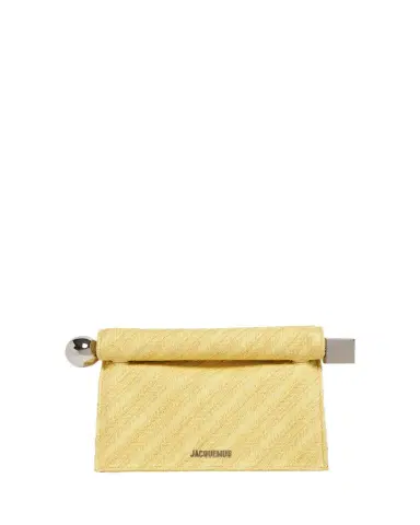 Jacquemus La Pochette Rond Carre Rolled Clutch Bag | Thumbnail 1 Jacquemus La Pochette Rond Carre Rolled Clutch Bag | Thumbnail 1