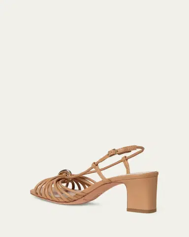 Loeffler Randall 90mm Minna Leather Block-Heel Sandals | Thumbnail 3 Loeffler Randall 90mm Minna Leather Block-Heel Sandals | Thumbnail 3