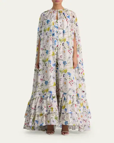 ALICE + OLIVIA Roya Maxi Cape | Thumbnail 2 ALICE + OLIVIA Roya Maxi Cape | Thumbnail 2
