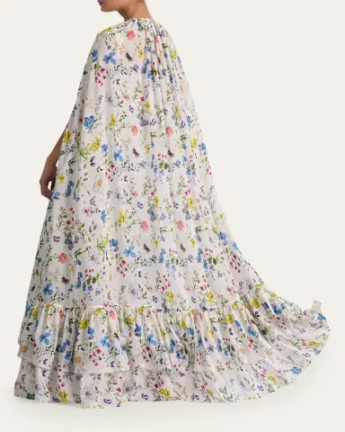 ALICE + OLIVIA Roya Maxi Cape | Thumbnail 3 ALICE + OLIVIA Roya Maxi Cape | Thumbnail 3
