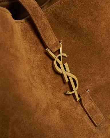 Saint Laurent Le 5 à 7 Bea Small Tote Bag in Suede | Thumbnail 10 Saint Laurent Le 5 à 7 Bea Small Tote Bag in Suede | Thumbnail 10