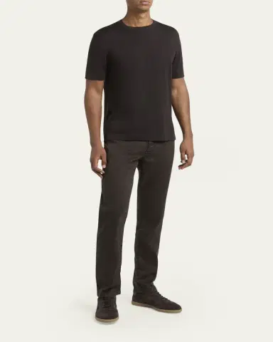 ZEGNA Stretch Cotton-Linen Jeans | Thumbnail 2 ZEGNA Stretch Cotton-Linen Jeans | Thumbnail 2