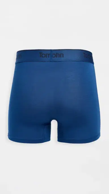 Tommy John Second Skin 4 Trunks 3 Pack Dress Blues/Blue Quartz/ Dutch | Thumbnail 4 Tommy John Second Skin 4 Trunks 3 Pack Dress Blues/Blue Quartz/ Dutch | Thumbnail 4