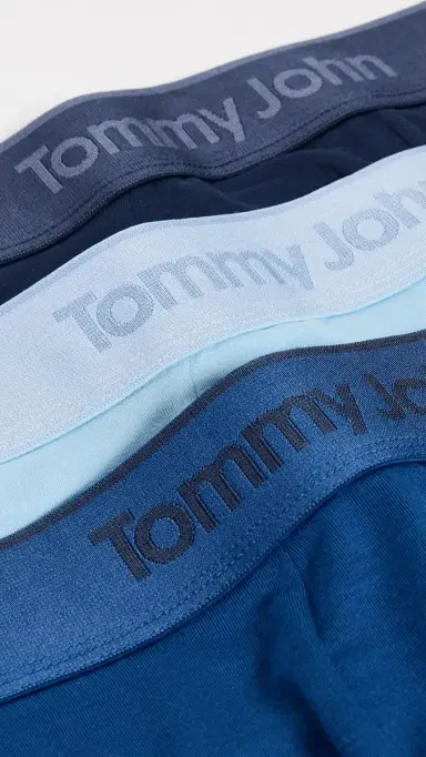 Tommy John Second Skin 4 Trunks 3 Pack Dress Blues/Blue Quartz/ Dutch | Thumbnail 5 Tommy John Second Skin 4 Trunks 3 Pack Dress Blues/Blue Quartz/ Dutch | Thumbnail 5